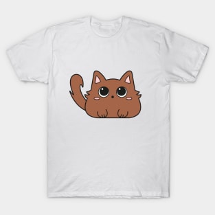 Cute brown kitten Cat T-Shirt